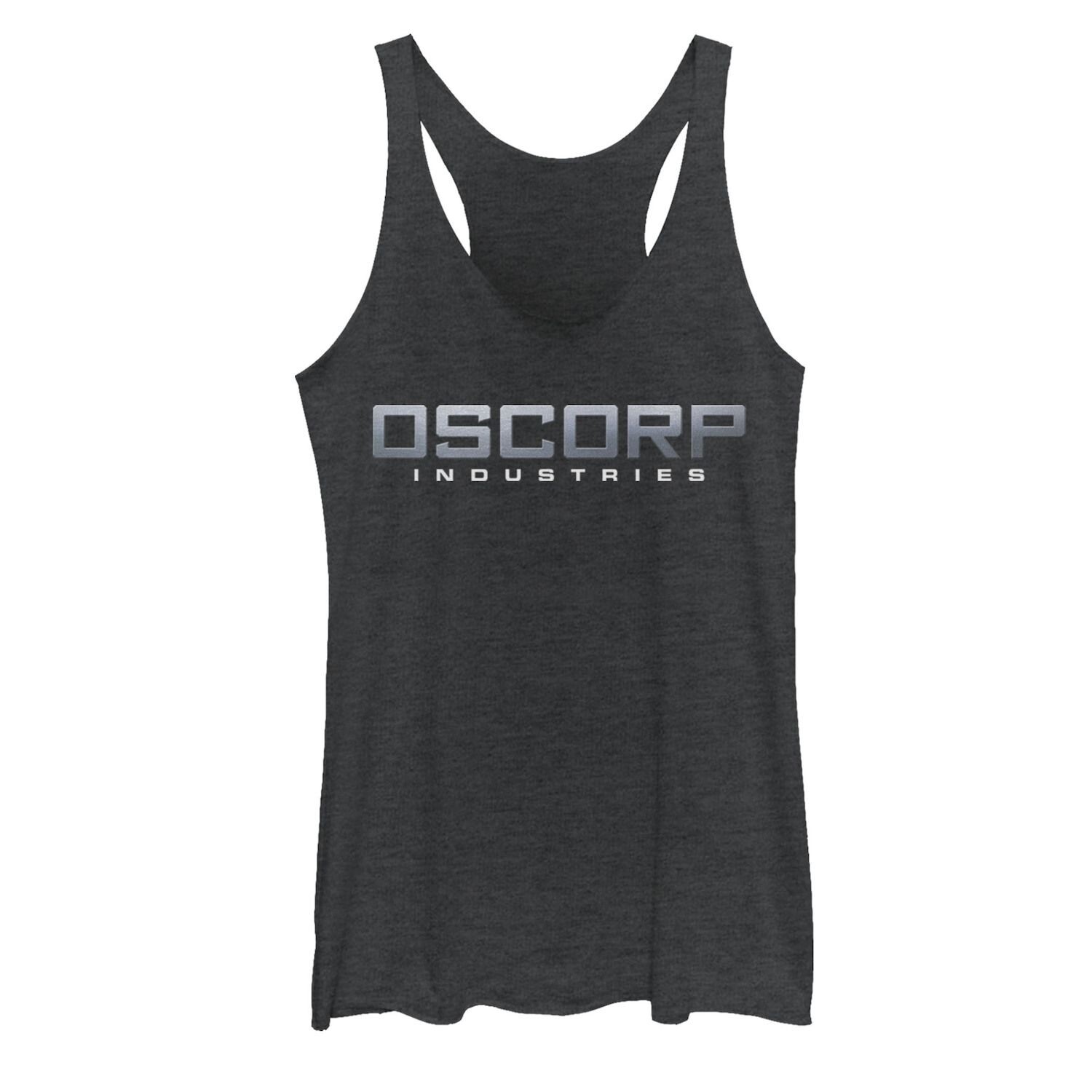 

Детская майка с серебряным логотипом Marvel Spider-Man Oscorp Industries Licensed Character