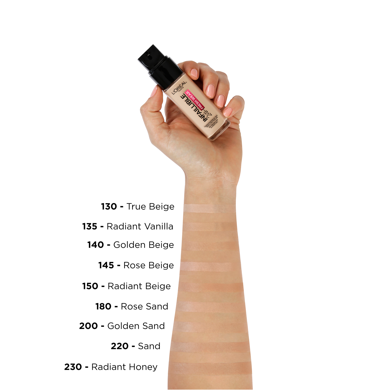 Infaillible fresh. L'Oreal Paris Infaillible 32h Fresh Wear Foundation. Loreal Paris Infaillible 24h Fresh Wear. L'Oreal Paris Infaillible 24h Fresh Wear оттенки. Loreal Infaillible тональный 125.