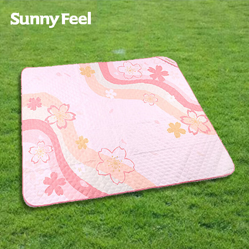 

Sunnyfeel портативный влагостойкий коврик для пикника на открытом воздухе, утолщенный напольный коврик/маленький коврик для пикника сезона цветения вишни (195*180 см)