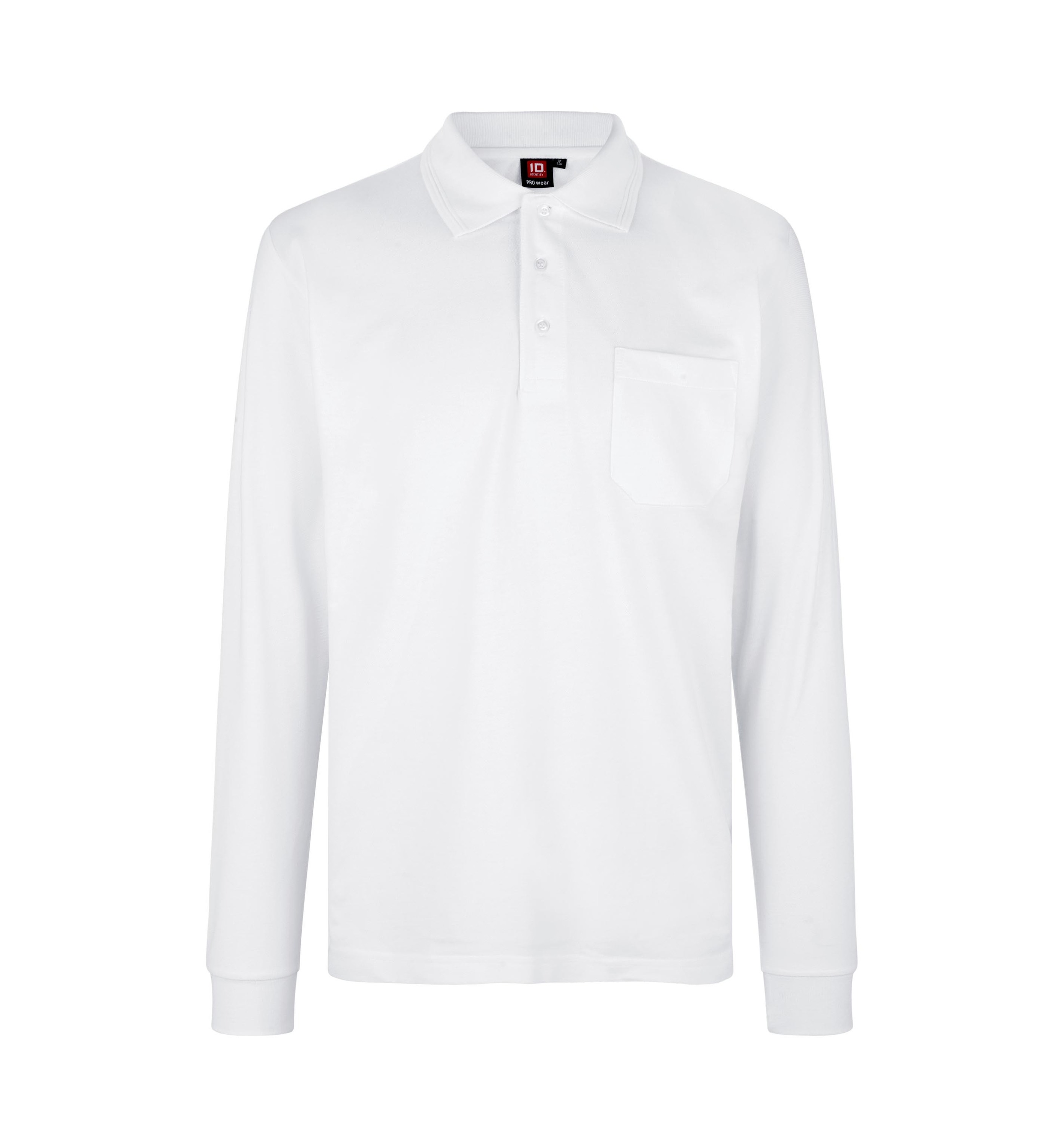 Поло PRO Wear by ID Polo Shirt brusttasche, белый