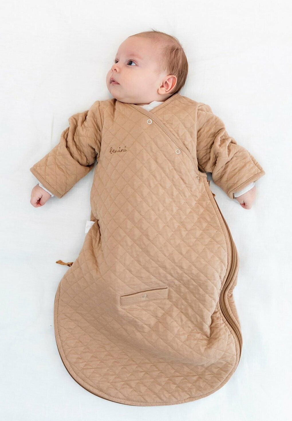 

Пижама 1-4 MONTHS QUILTED TOG 1 5 UNISEX Bemini, цвет beige