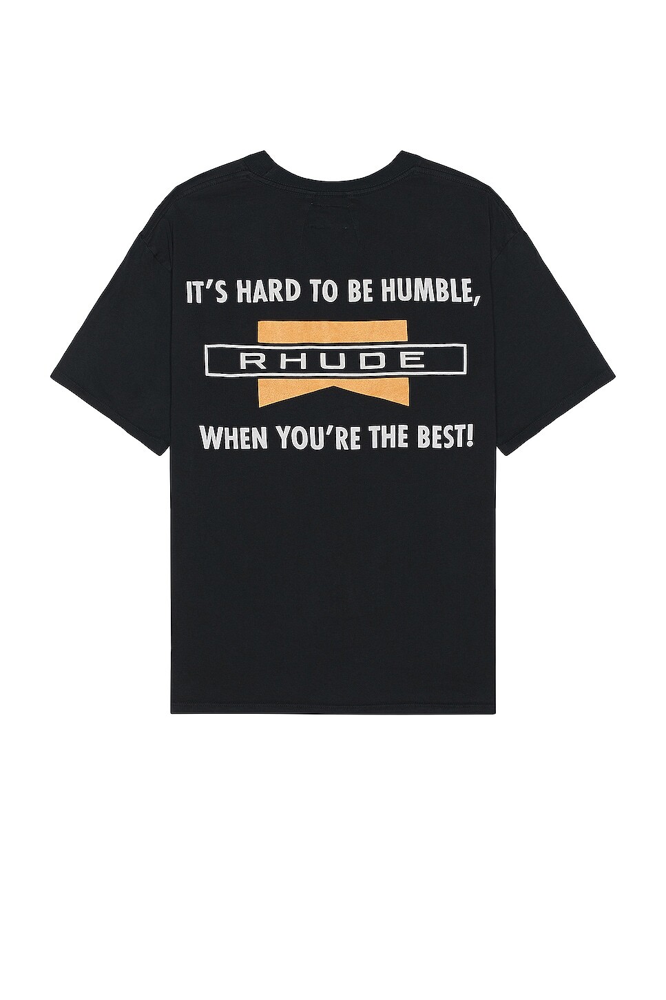 

Футболка Rhude Hard To Be Humble, цвет Vintage Black