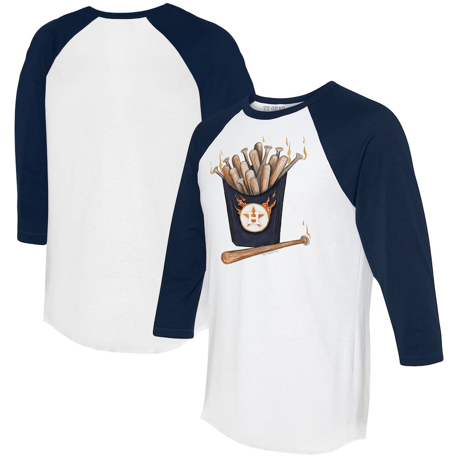 

Футболка с длинным рукавом Tiny Turnip Houston Astros, белый