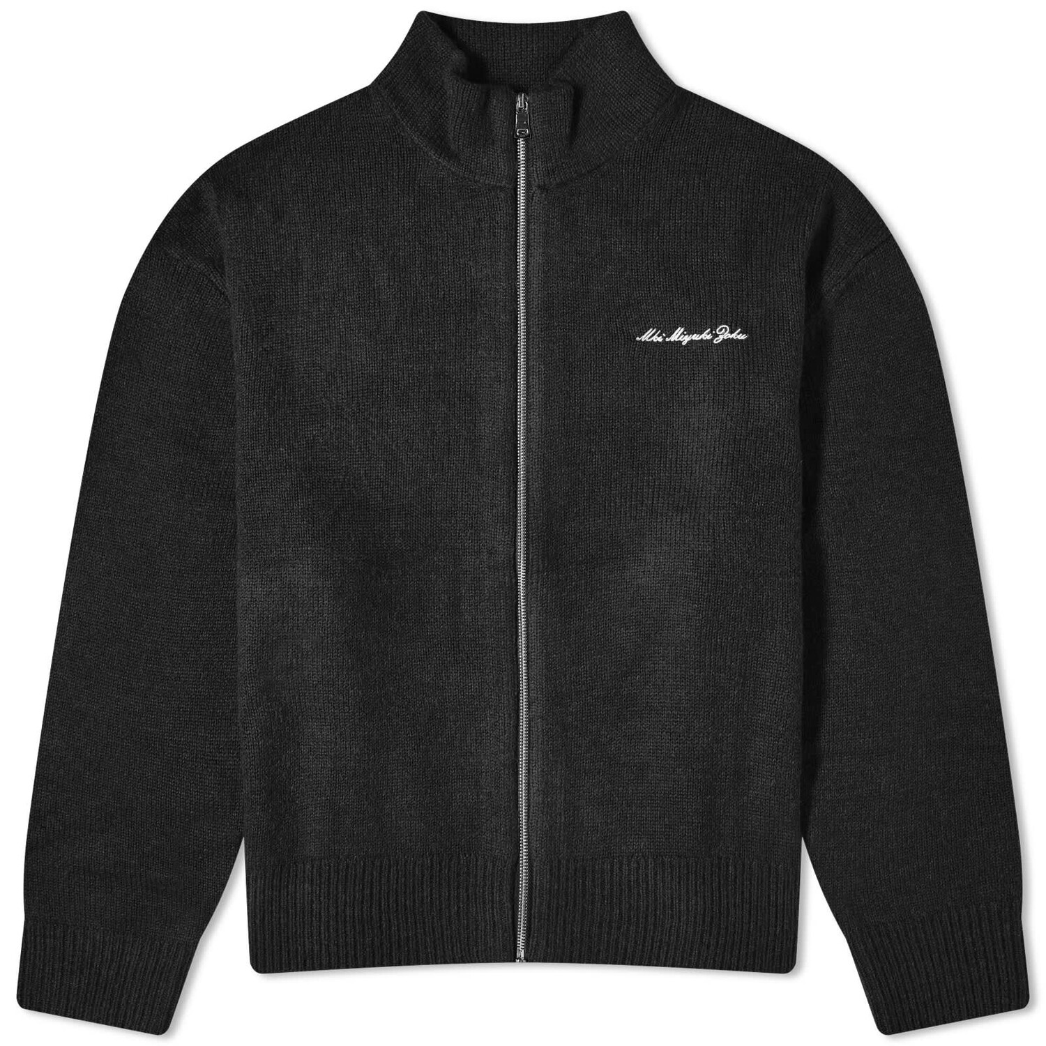 

Куртка Mki Mohair Blend Knit Track, черный