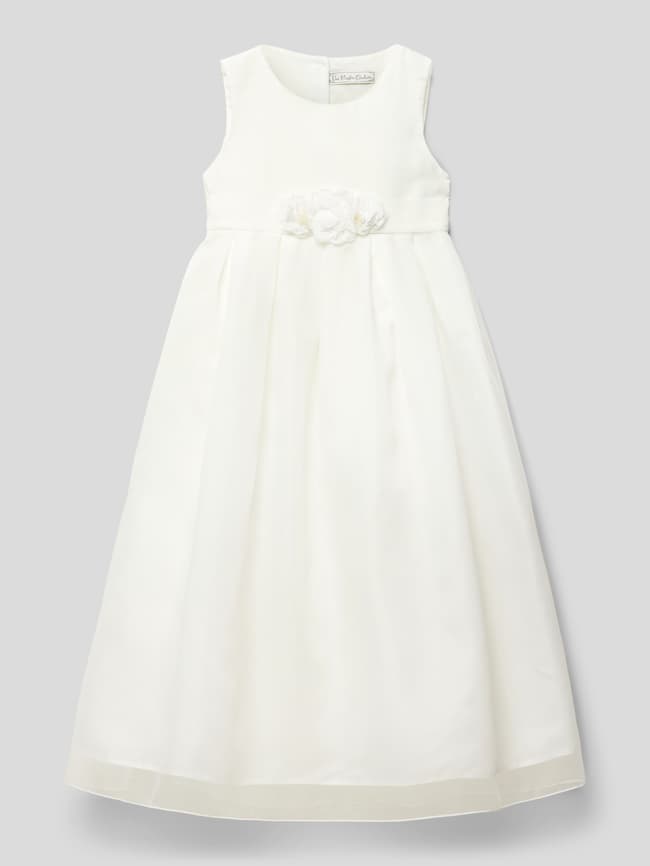 цена Платье для причастия с поясом Une Hautre Couture, молочный
