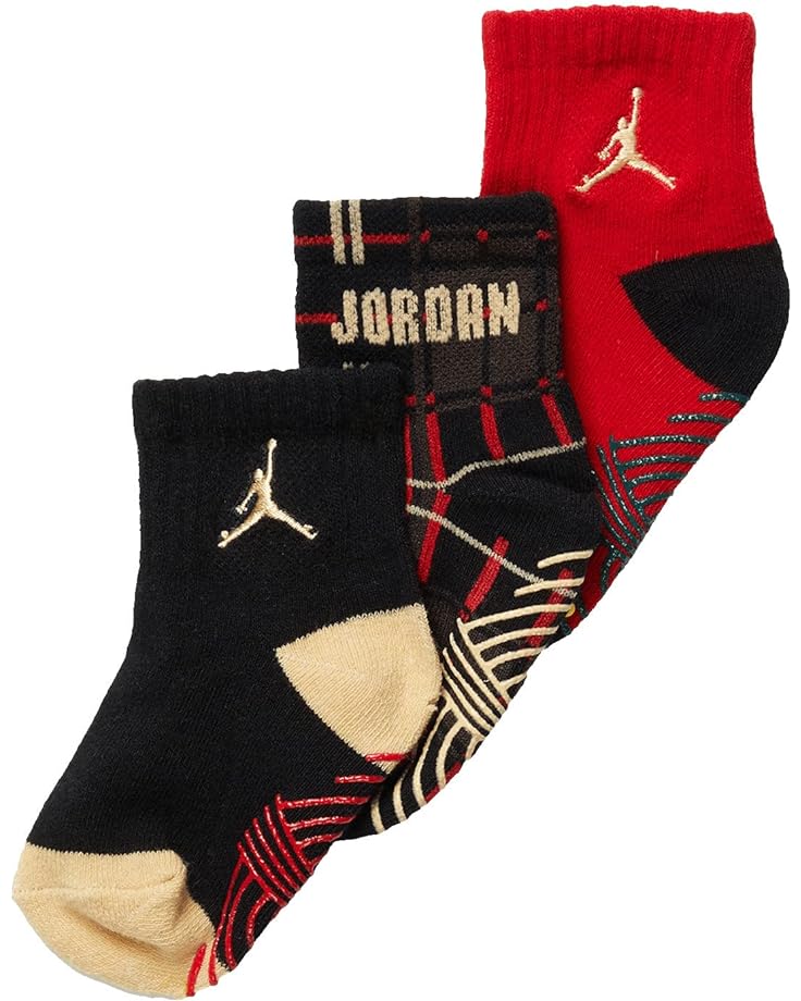 Носки Jordan 3-Pack Gripper, черный