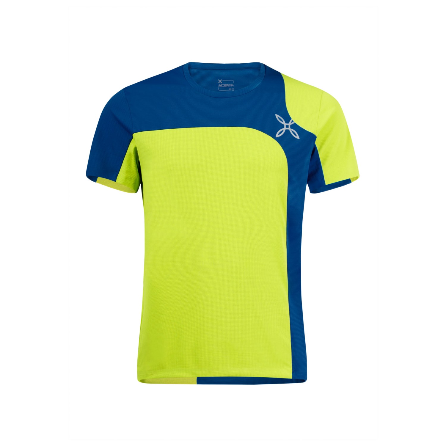 Функциональная рубашка Montura Outdoor Style T Shirt, цвет Verde Lime/Deep Blue цена и фото