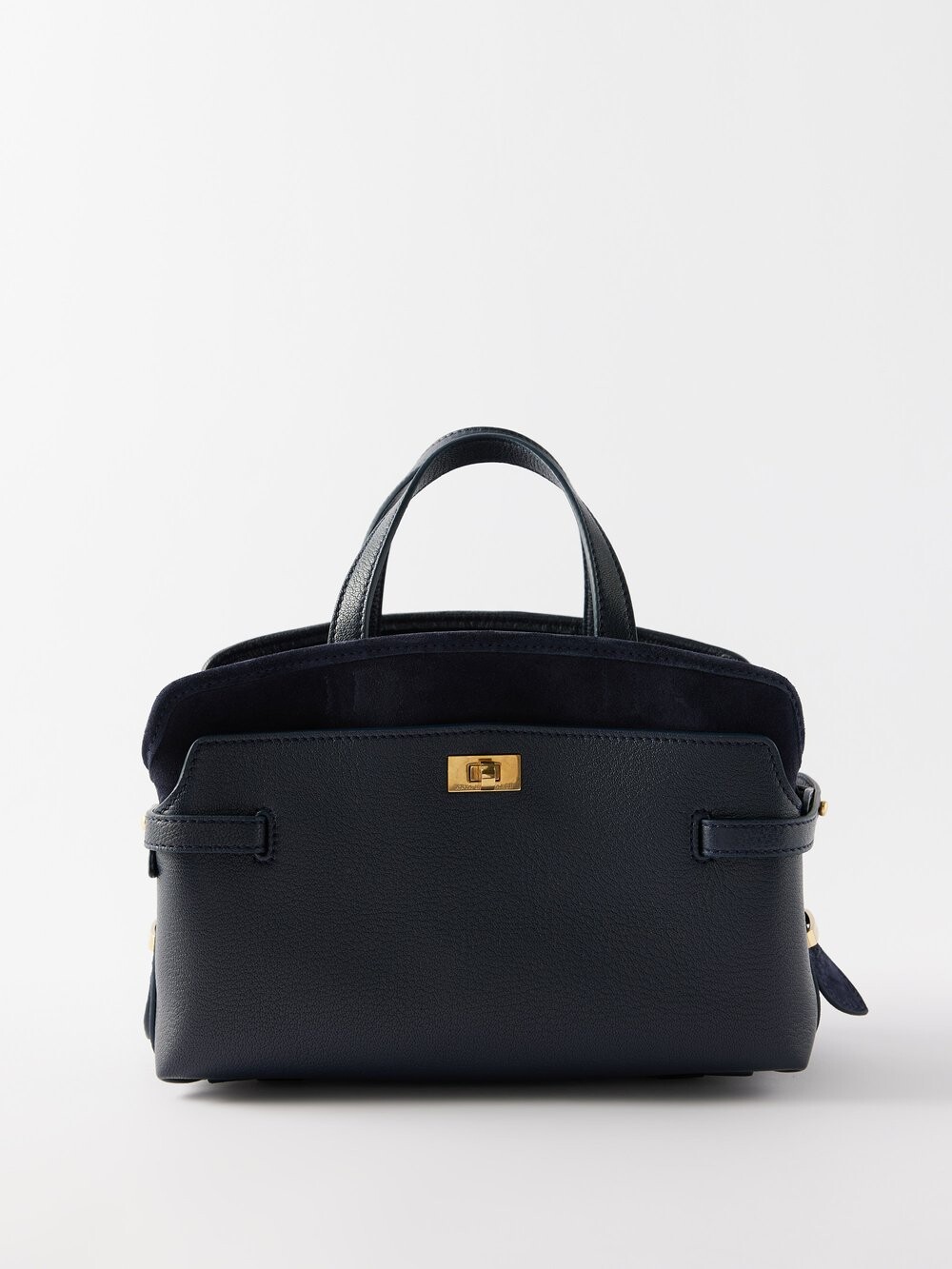 

Сумка через плечо wilson из кожи и замши Anya Hindmarch, синий