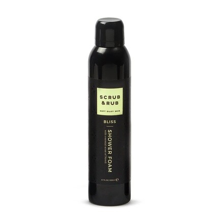 

Пена для душа Scrub & Rub Bliss Neroli Oil 200 мл - для гладкой и шелковистой кожи - гель для душа унисекс, Scrub Rub