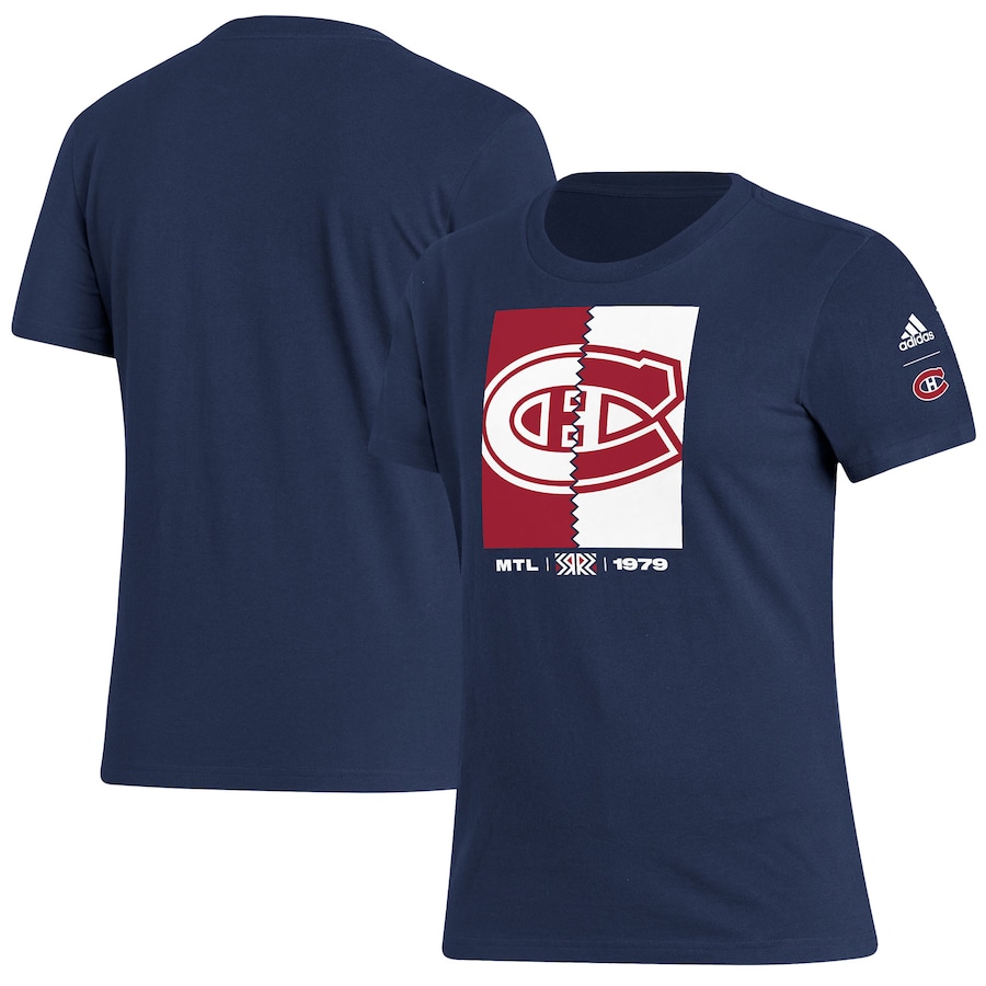 

Футболка с коротким рукавом adidas Montreal Canadiens, нави