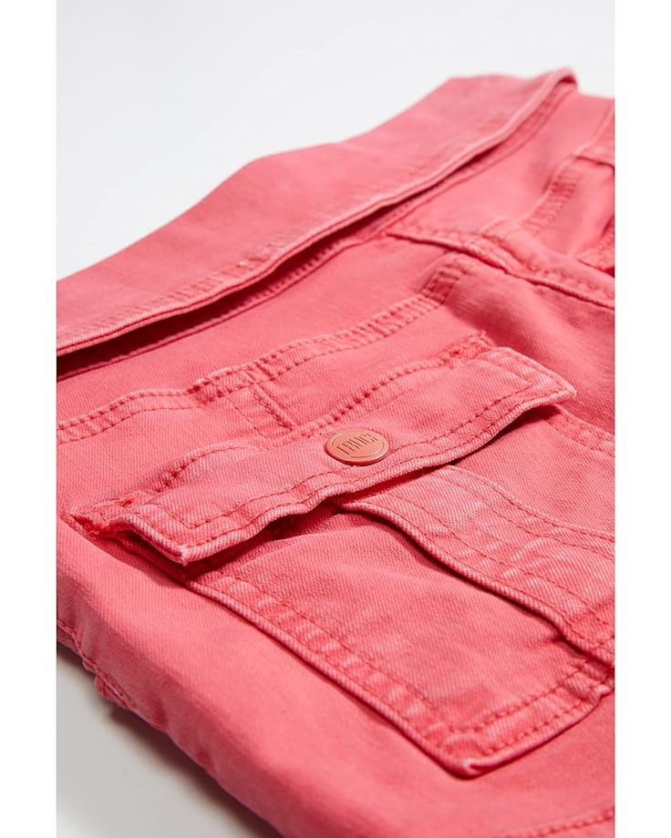 цена Шорты TRUCE Snap Front Collar Shorts, красный