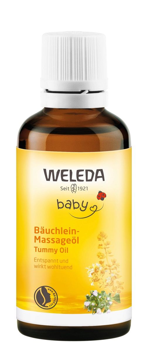Weleda Baby детское масло для тела, 50 ml масло для тела weleda детское массажное масло против коликов massage oil for baby tummy