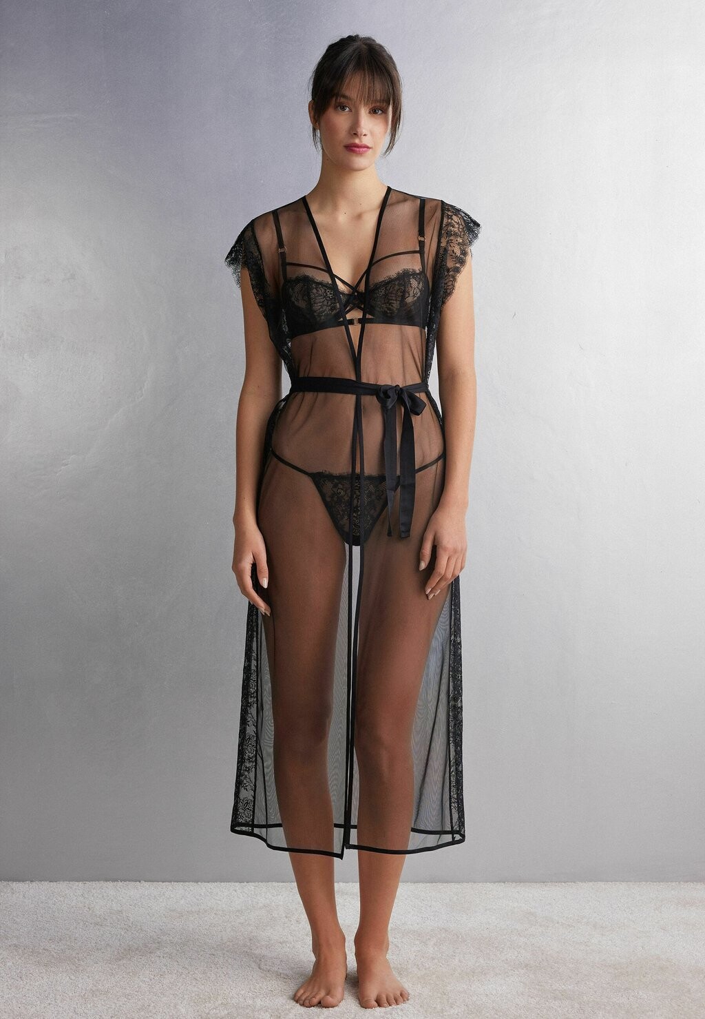 

Ночная рубашка KIMONO Intimissimi, черный