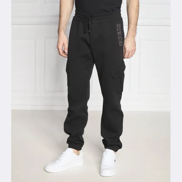 

Спортивные брюки стандартного кроя Guess, черный