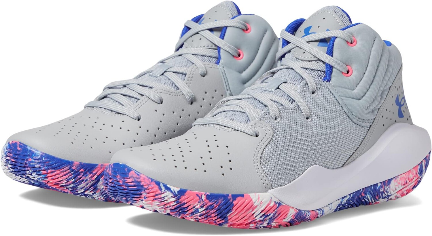 

Кроссовки Jet '21 Basketball Shoe Under Armour, цвет Black/White/Metallic Gold
