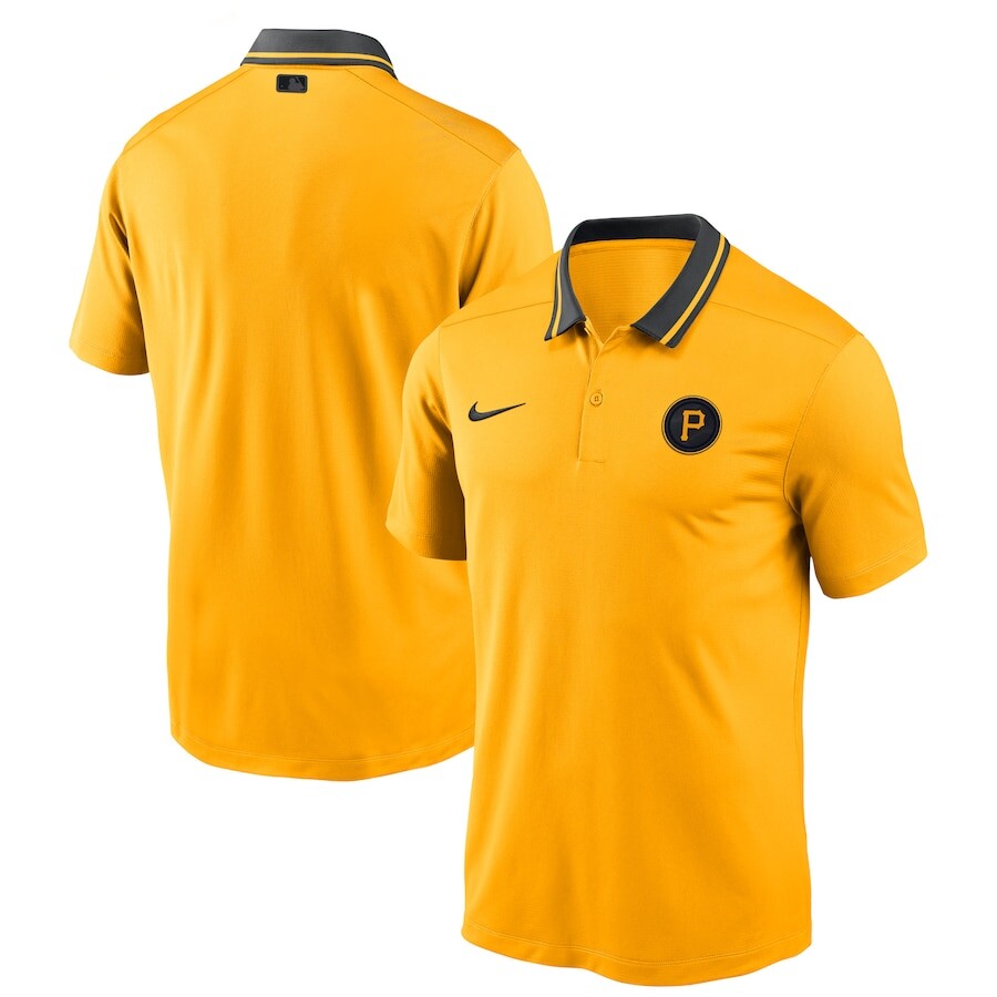 

Поло с коротким рукавом Nike Pittsburgh Pirates, золотой