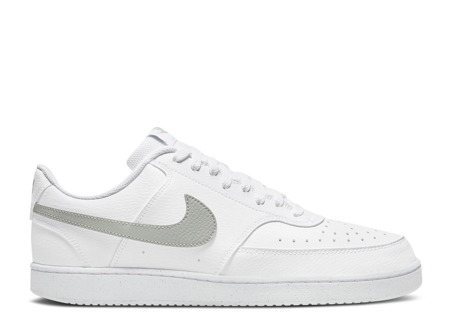 

Кроссовки Nike Court Vision Low Next Nature 'White Light Smoke Grey', белый