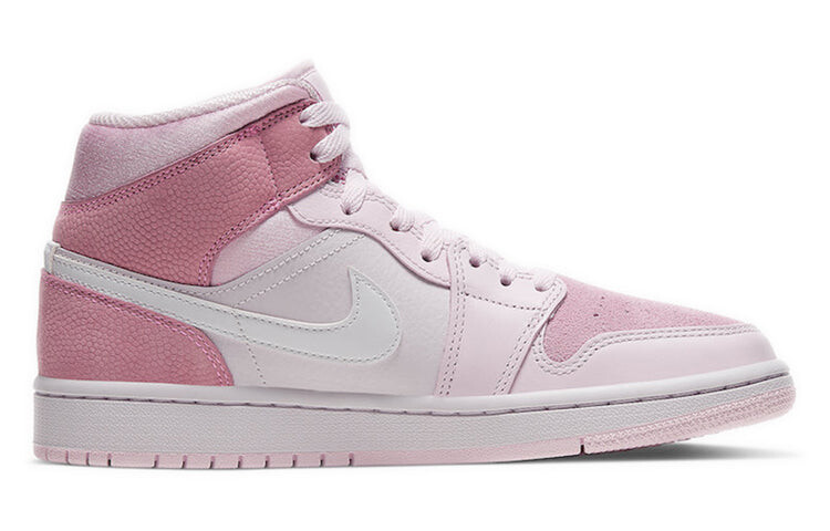 

Кроссовки Nike Air Jordan 1 Mid Digital Pink, розовый