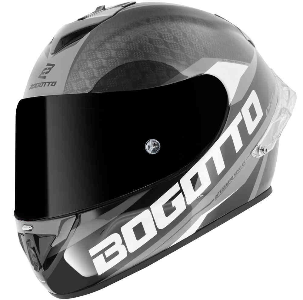 Карбоновый шлем FF104 SPN Bogotto, черный/титан h595 1 реактивный шлем spn bogotto синий мэтт