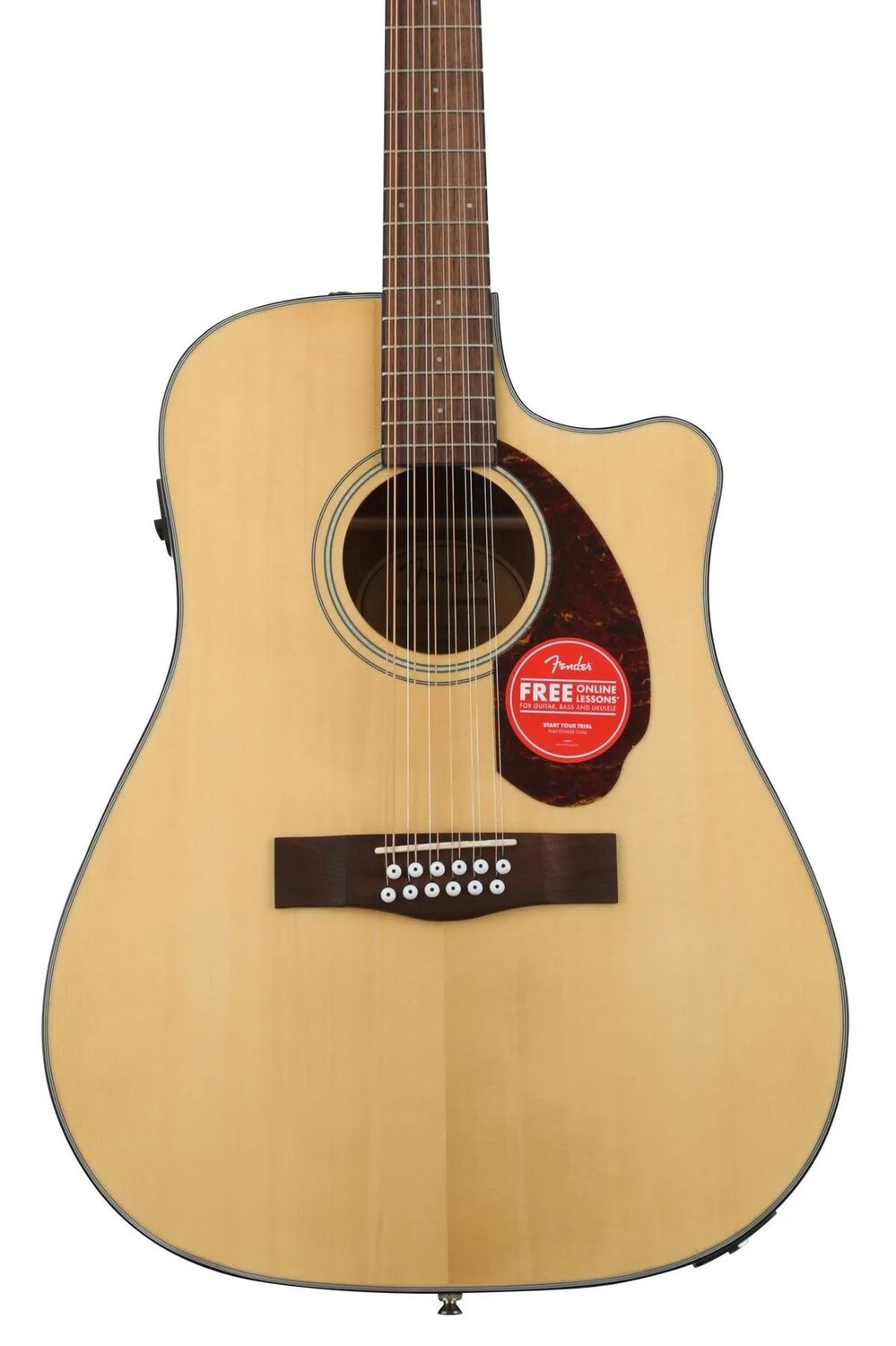 

Fender CD-140SCE 12-струнная акусто-электрическая гитара - натуральный