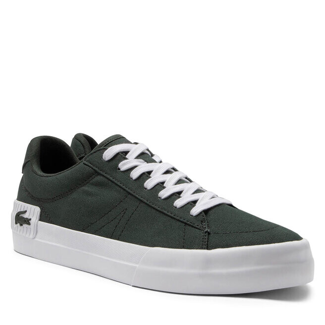

Кроссовки Lacoste, зеленый белый