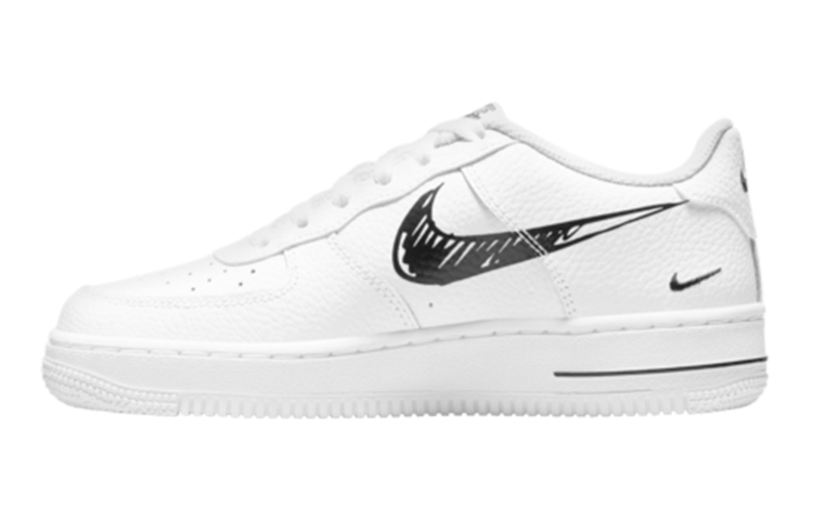 

Nike Air Force 1 (GS) Белый/Черный