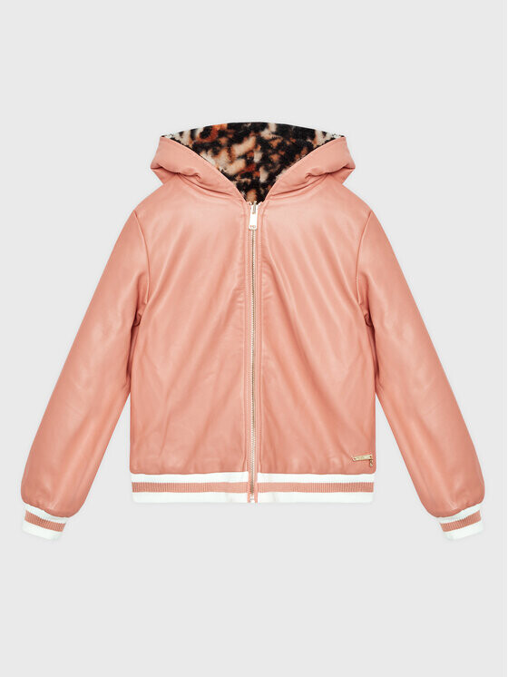 

Куртка из искусственной кожи, стандартного кроя Guess, оранжевый