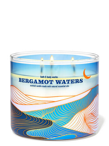 

Свеча с 3 фитилями Bergamot Waters, 14.5 oz / 411 g, Bath and Body Works