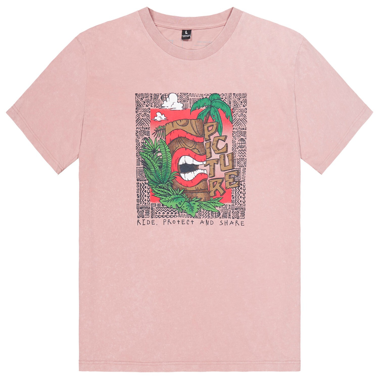 Футболка Picture Wogong Tee, цвет Woodrose