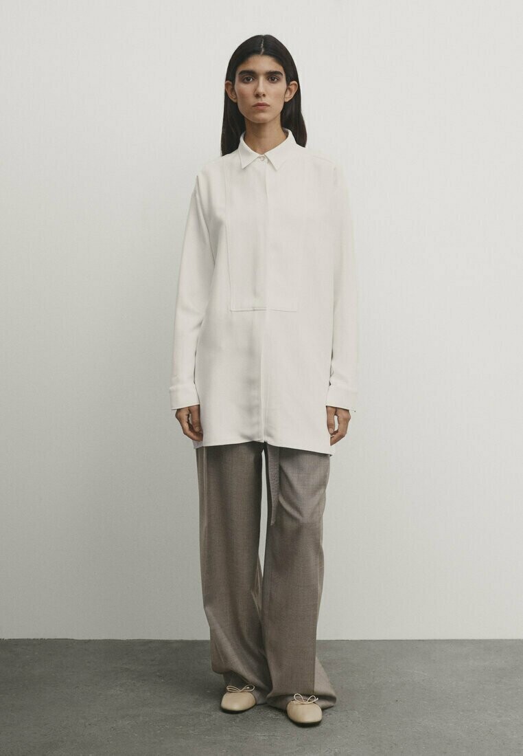 

Рубашка Massimo Dutti, белый