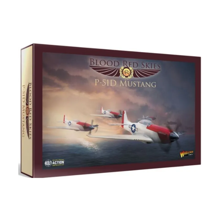 

П-51Д Мустанг, Blood Red Skies - United States (1:200)