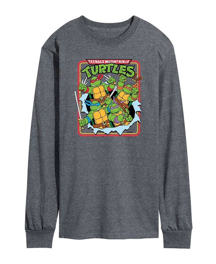 Мужская футболка Черепашки Ниндзя AIRWAVES, цвет Gray фигурка reaction figure teenage mutant ninja turtles – wave 3 – sewer surfer micelangelo 9 см
