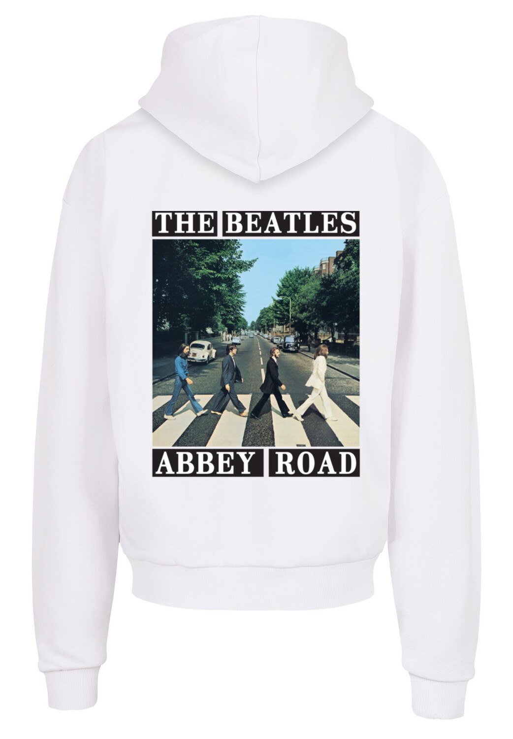 

Пуловер F4NT4STIC Ultra Heavy Hoodie The Beatles Band Abbey Road, белый