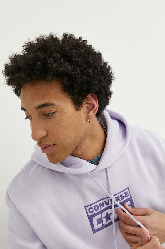 

Толстовка Конверс Converse, фиолетовый