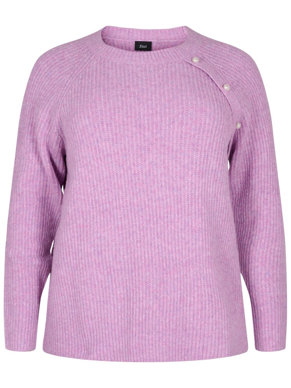 

Свитер Zizzi MCOMFY PEARL, фиолетовый