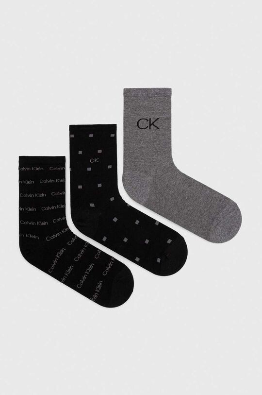 

4 упаковки носков Calvin Klein, черный