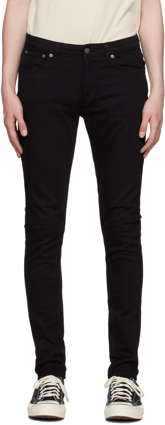 

Джинсы Nudie Черные джинсы скинни Lin Nudie Jeans
