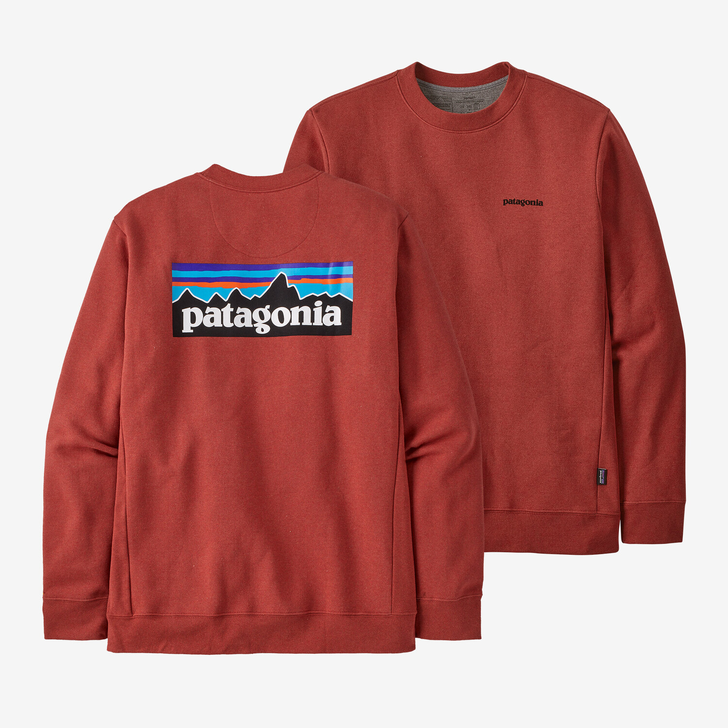 

Толстовка с логотипом P-6 Uprisal Crew Patagonia, красный