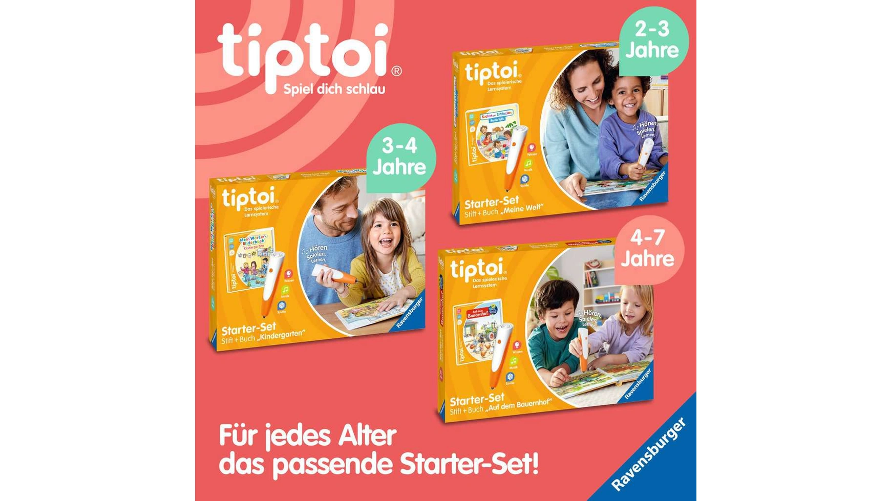 Заказать Ravensburger Tiptoi Игра все мои дети-животные – цены, описание и  характеристики в «CDEK.Shopping»