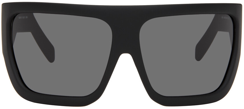 

Черные солнцезащитные очки Davis Rick Owens, цвет Black/Black