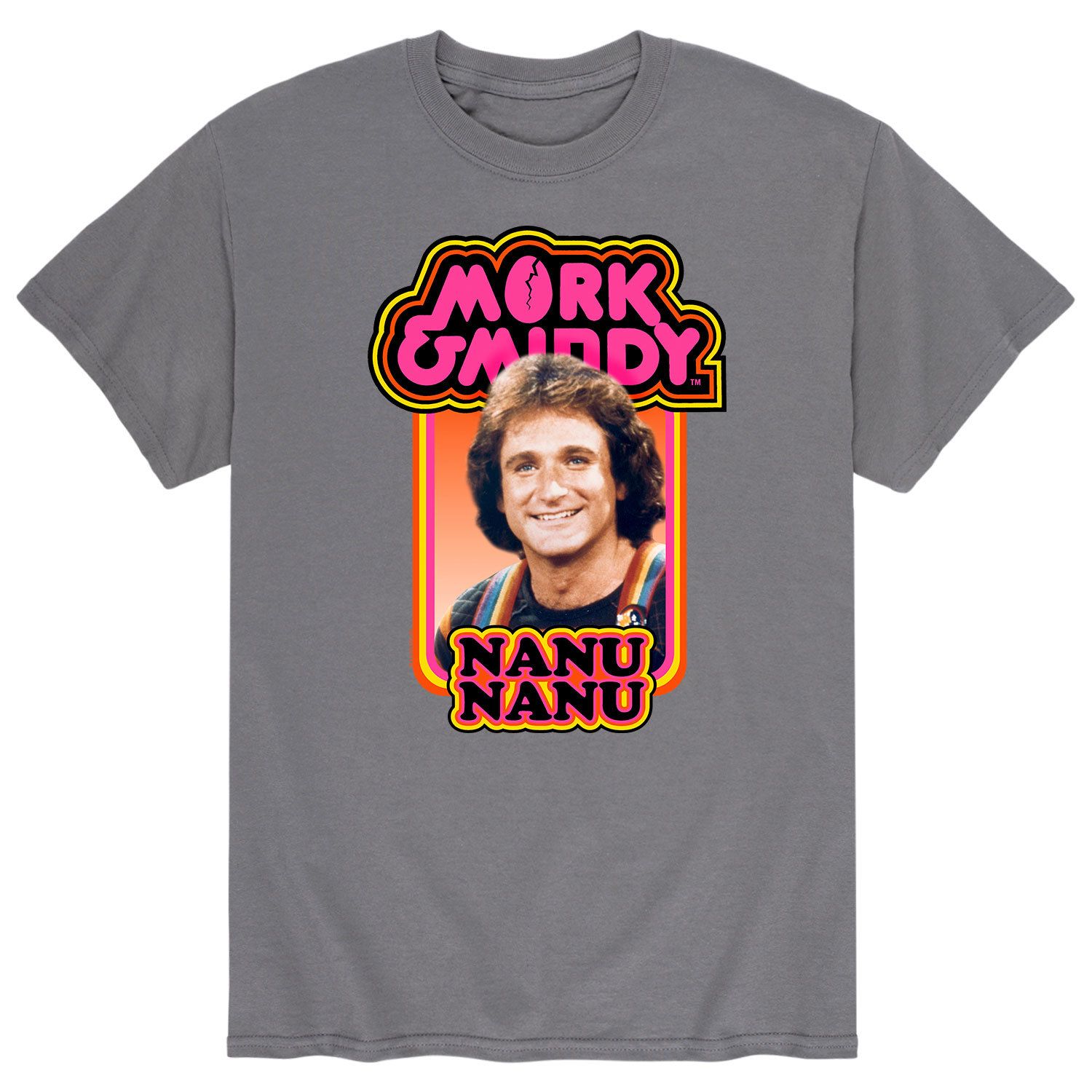 Мужская футболка Mork & Mindy Nanu Nanu Licensed Character