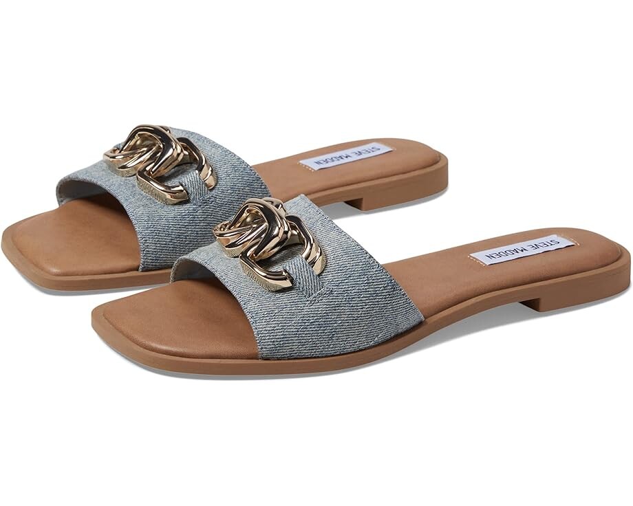 

Сандалии Steve Madden Gene Flat Sandal, цвет Denim