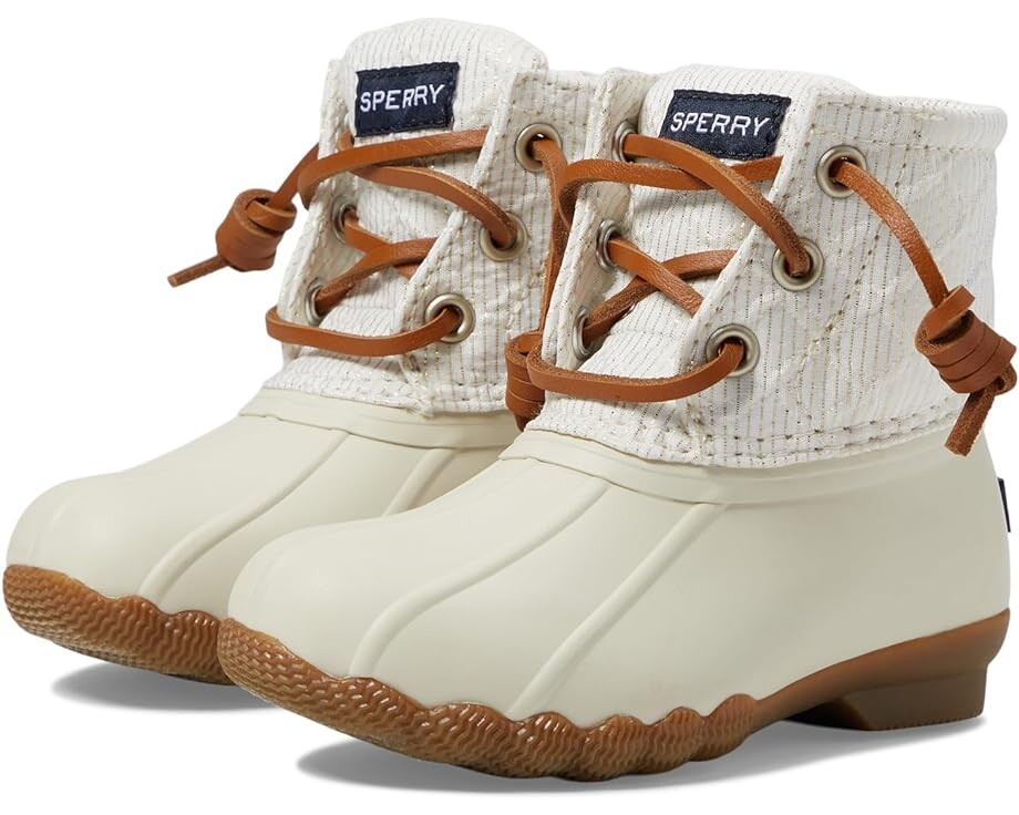 

Ботинки Sperry Saltwater Boot, цвет Ivory/Gold