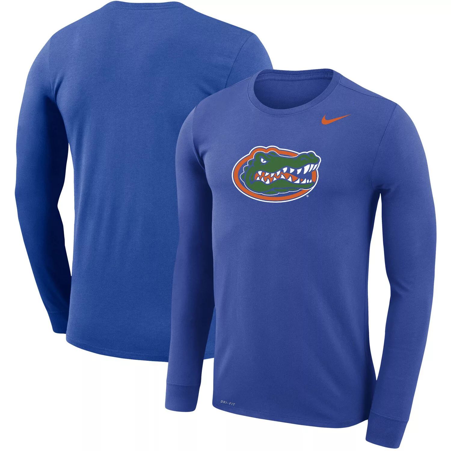 

Мужская футболка с длинными рукавами и логотипом Royal Florida Gators School Legend Performance Nike