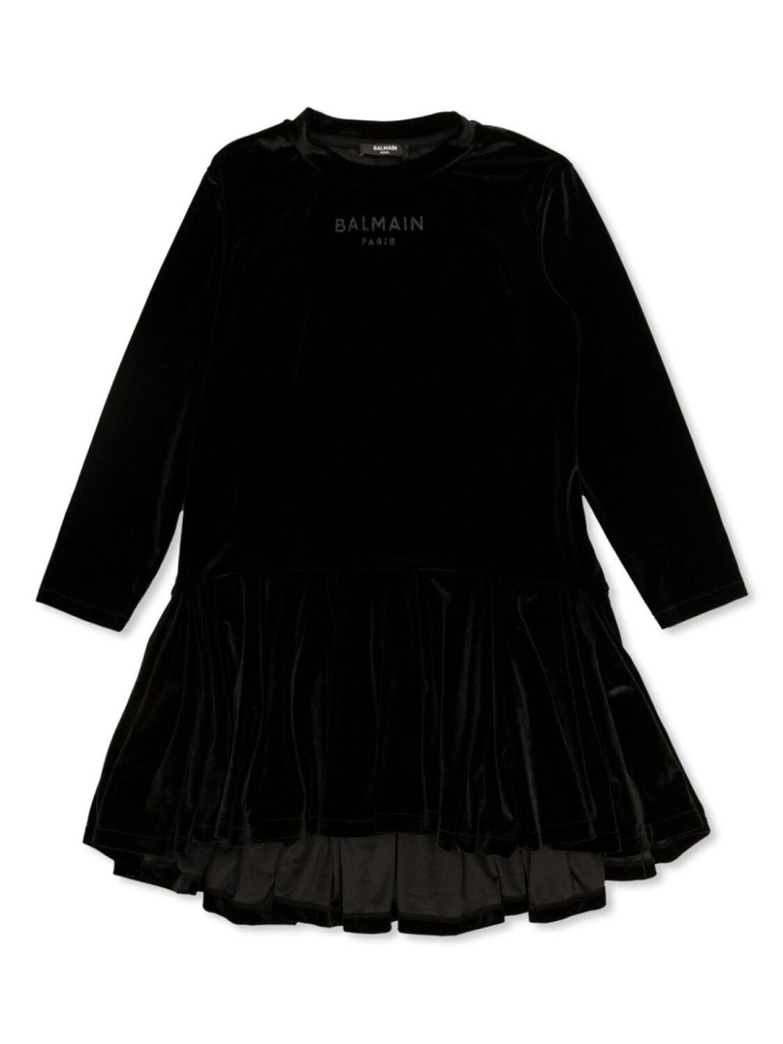 

Balmain Kids платье с логотипом, черный