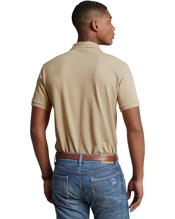 

Поло Polo Ralph Lauren Classic Fit Mesh Polo Shirt, цвет Coastal Beige