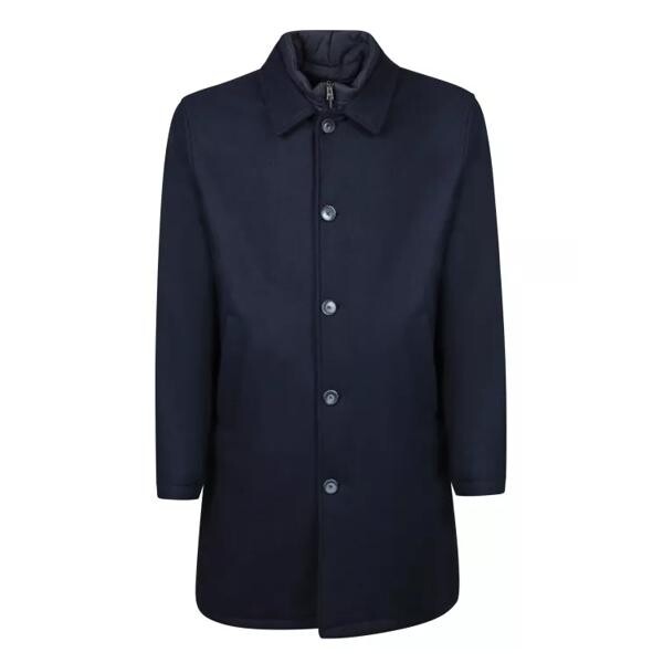 

Куртка herringbone coat Herno, синий