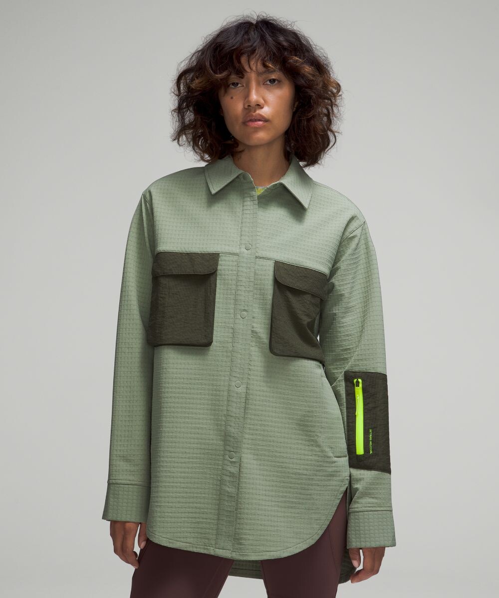 

Футболка Grid Fleece Hiking Overshirt Lululemon
