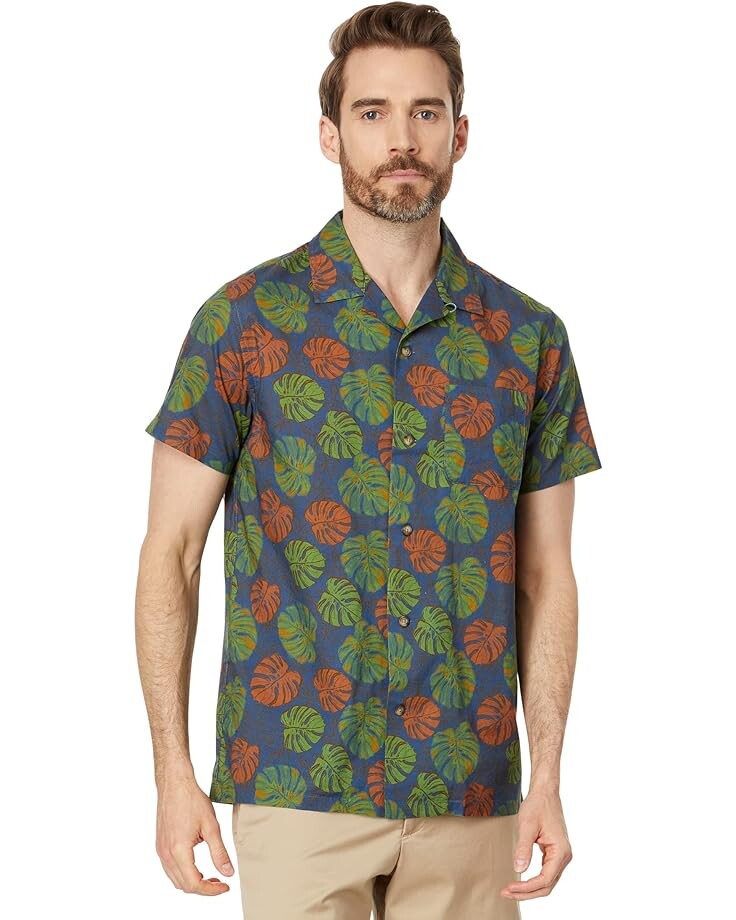

Рубашка Pendleton Aloha, цвет Monstera Blue