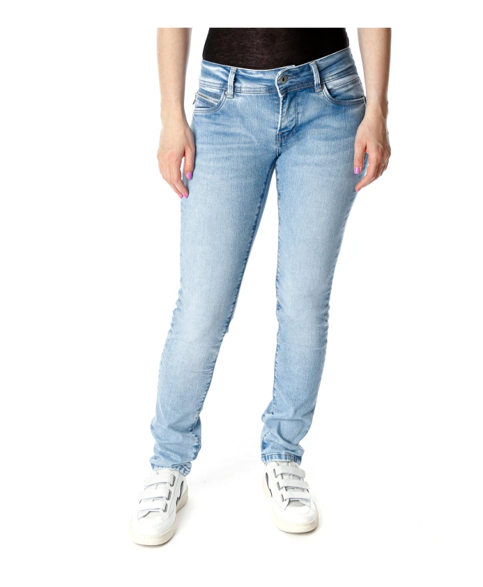 

Джинсы узкого кроя Pepe Jeans, синий